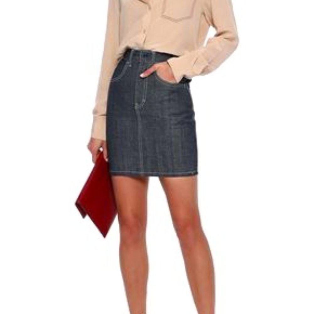 Denim pencil skirt NWT